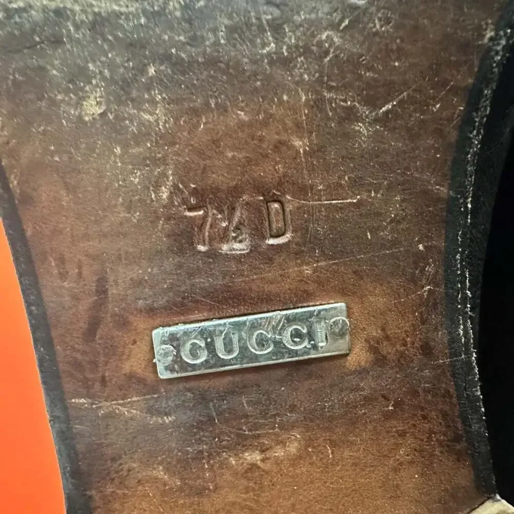Gucci horsebit leather